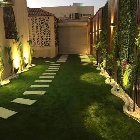 تصميم الممرات والحدائق